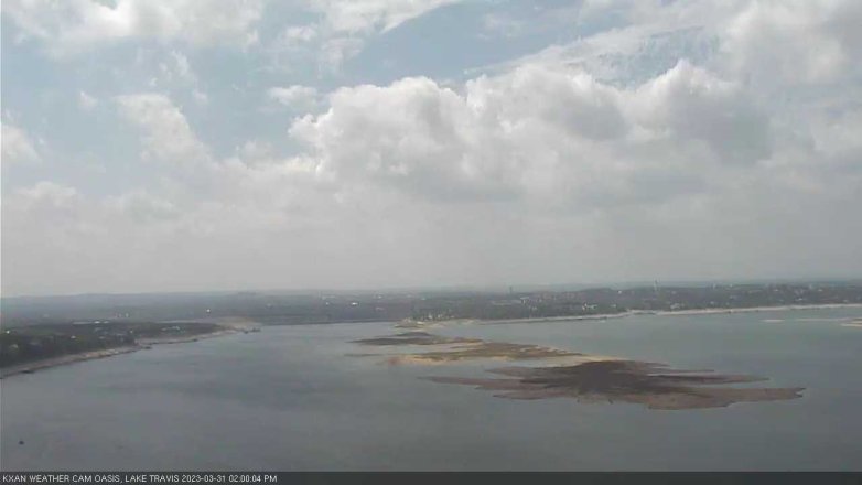Lake Travis webcam, March 31, 2023 2:00 PM CT