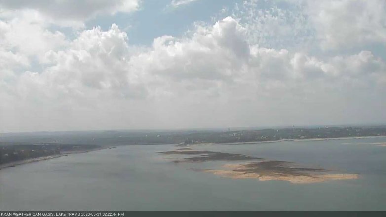 Lake Travis webcam, March 31, 2023 2:25 PM CT