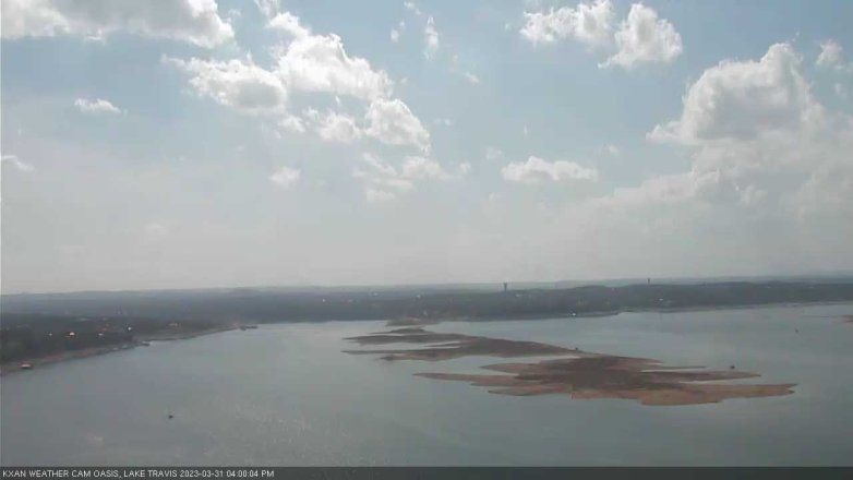 Lake Travis webcam, March 31, 2023 4:00 PM CT