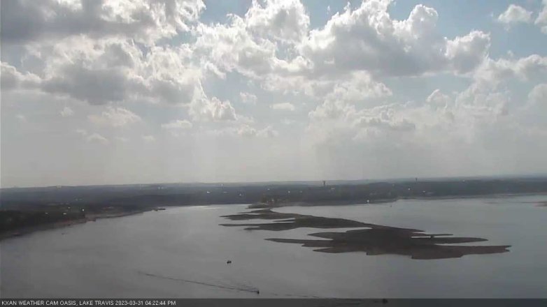 Lake Travis webcam, March 31, 2023 4:25 PM CT