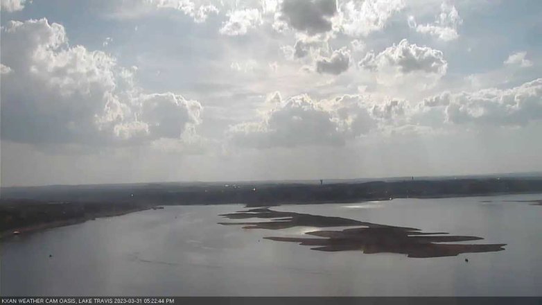 Lake Travis webcam, March 31, 2023 5:25 PM CT