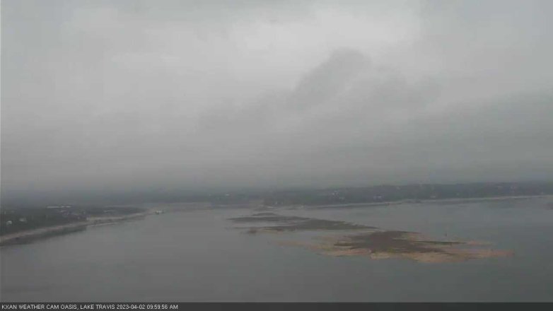 Lake Travis webcam, April 2, 2023 10:00 AM CT