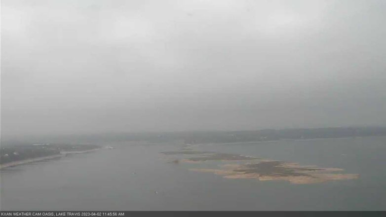 Lake Travis webcam, April 2, 2023 11:45 AM CT