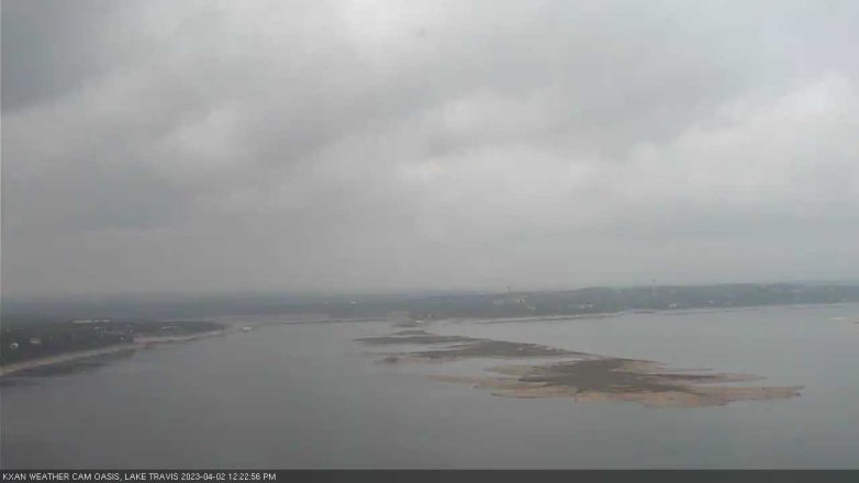 Lake Travis webcam, April 2, 2023 12:25 PM CT