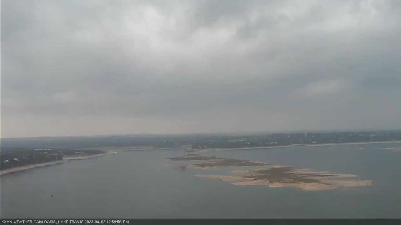 Lake Travis webcam, April 2, 2023 1:00 PM CT