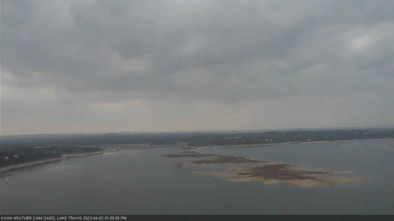 Lake Travis webcam, April 2, 2023 2:00 PM CT
