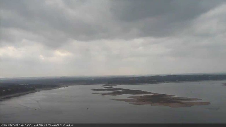 Lake Travis webcam, April 2, 2023 2:45 PM CT