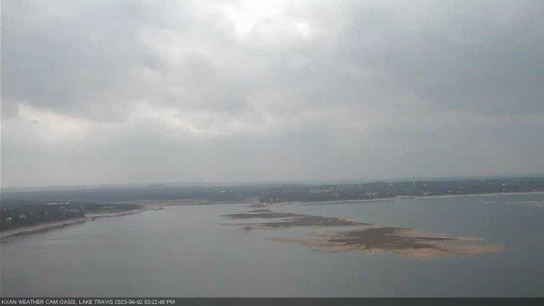 Lake Travis webcam, April 2, 2023 3:25 PM CT