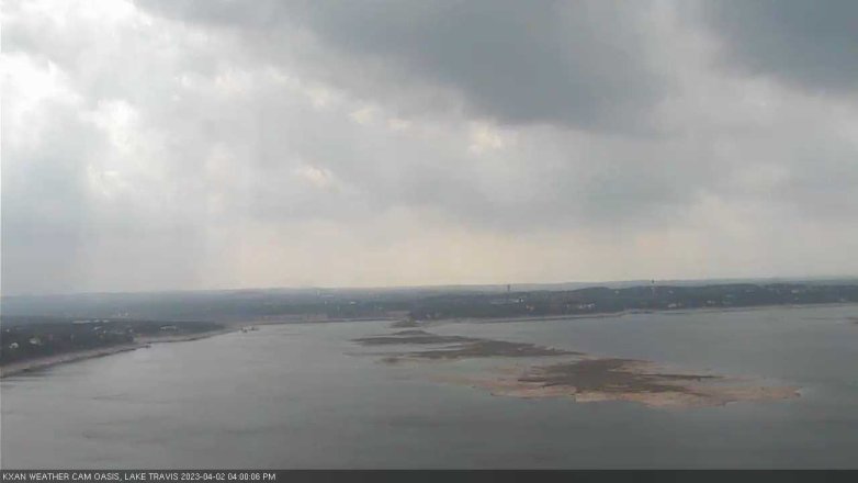 Lake Travis webcam, April 2, 2023 4:00 PM CT