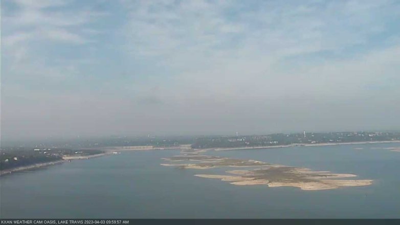 Lake Travis webcam, April 3, 2023 10:00 AM CT