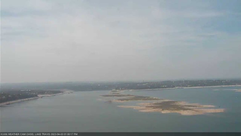 Lake Travis webcam, April 3, 2023 1:00 PM CT