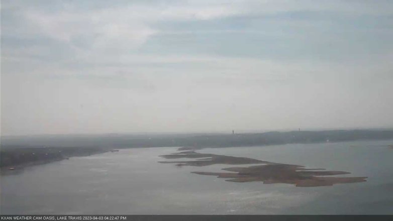 Lake Travis webcam, April 3, 2023 4:25 PM CT