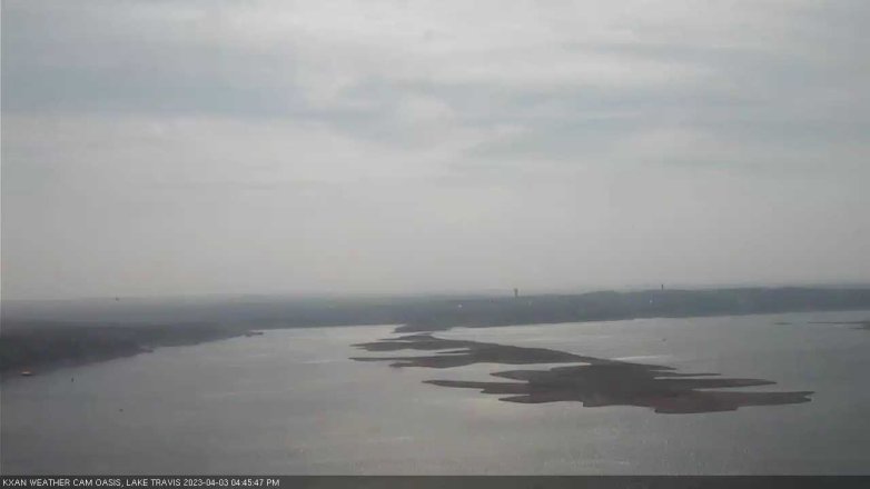 Lake Travis webcam, April 3, 2023 4:45 PM CT