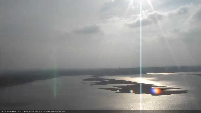 Lake Travis webcam, April 3, 2023 6:00 PM CT