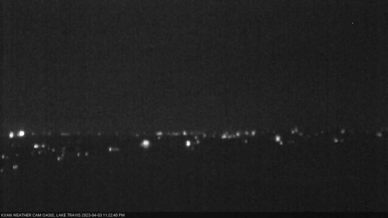 Lake Travis webcam, April 3, 2023 11:25 PM CT
