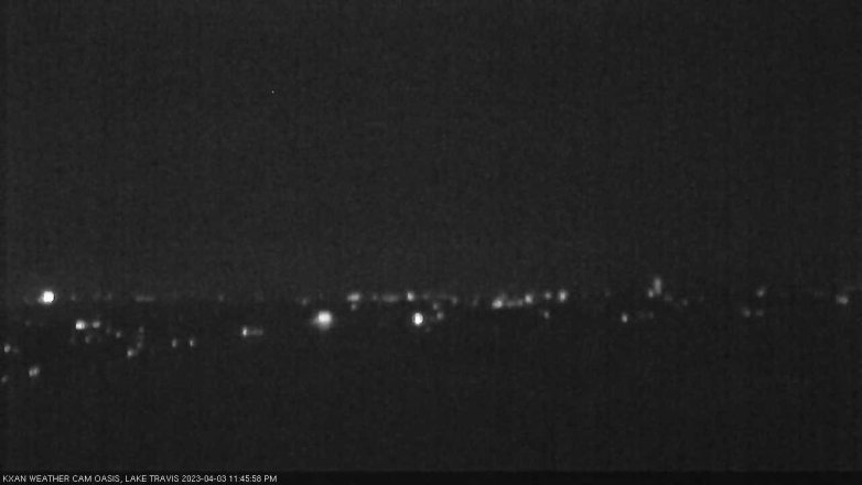 Lake Travis webcam, April 3, 2023 11:45 PM CT