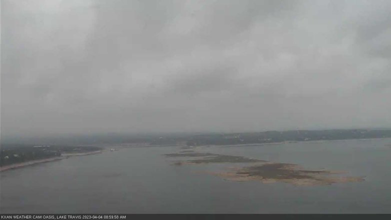 Lake Travis webcam, April 4, 2023 9:00 AM CT