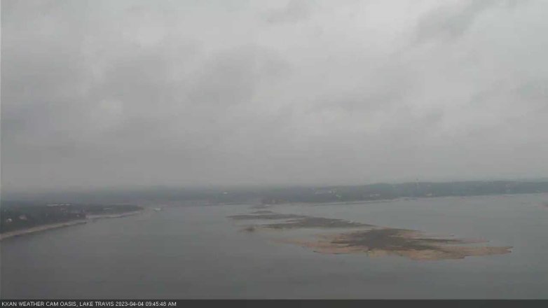 Lake Travis webcam, April 4, 2023 9:45 AM CT