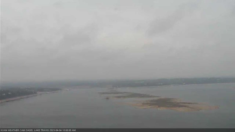 Lake Travis webcam, April 4, 2023 10:00 AM CT