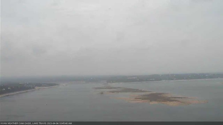 Lake Travis webcam, April 4, 2023 10:45 AM CT