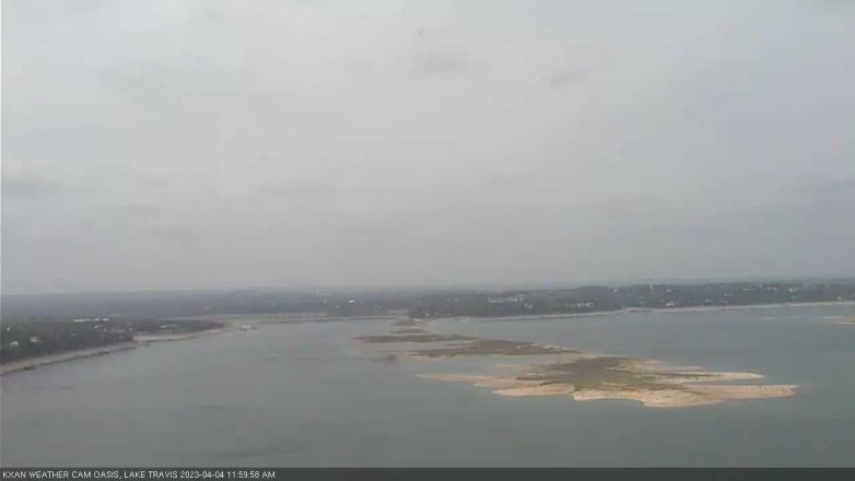 Lake Travis webcam, April 4, 2023 12:00 PM CT