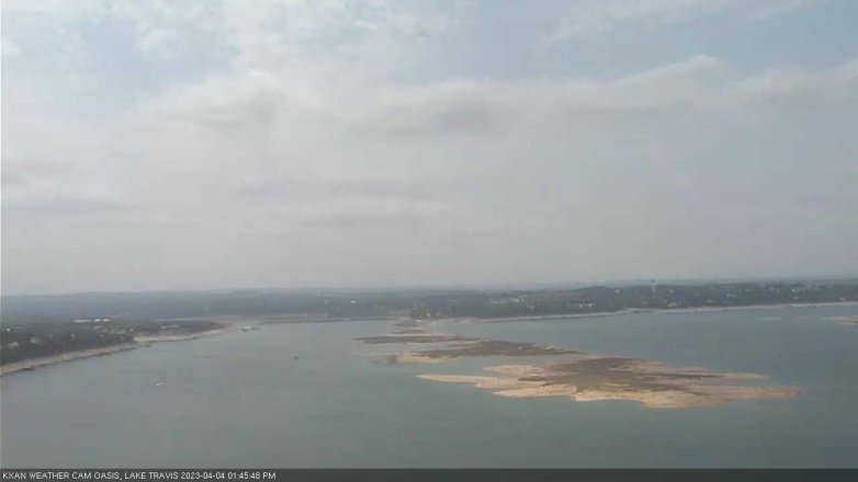 Lake Travis webcam, April 4, 2023 1:45 PM CT