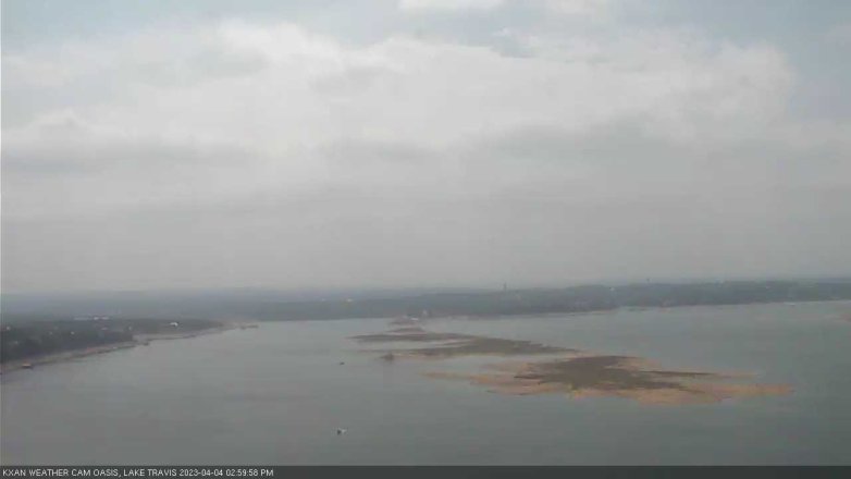 Lake Travis webcam, April 4, 2023 3:00 PM CT