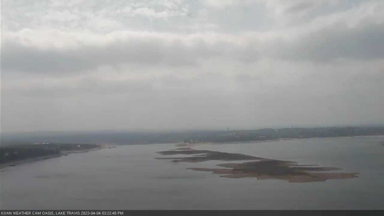 Lake Travis webcam, April 4, 2023 3:25 PM CT