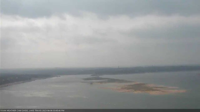 Lake Travis webcam, April 4, 2023 3:45 PM CT