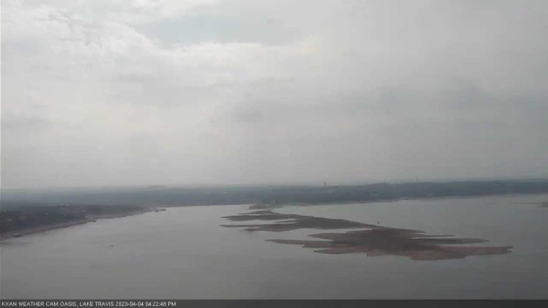 Lake Travis webcam, April 4, 2023 4:25 PM CT