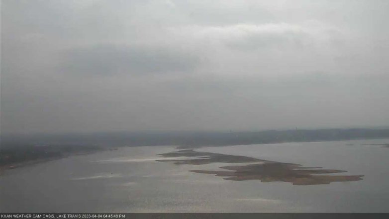 Lake Travis webcam, April 4, 2023 4:45 PM CT