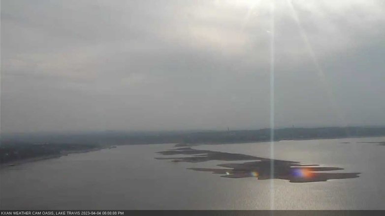 Lake Travis webcam, April 4, 2023 6:00 PM CT