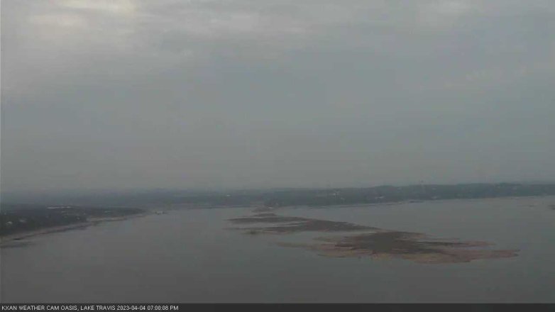 Lake Travis webcam, April 4, 2023 7:00 PM CT