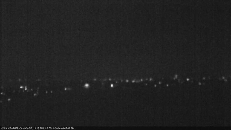 Lake Travis webcam, April 4, 2023 9:45 PM CT