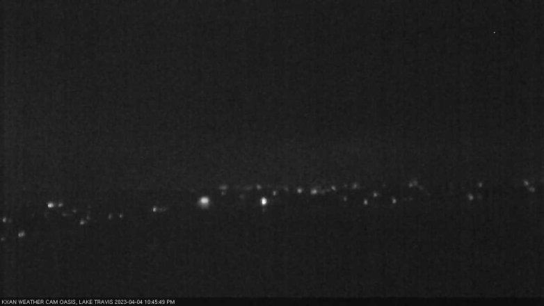 Lake Travis webcam, April 4, 2023 10:45 PM CT