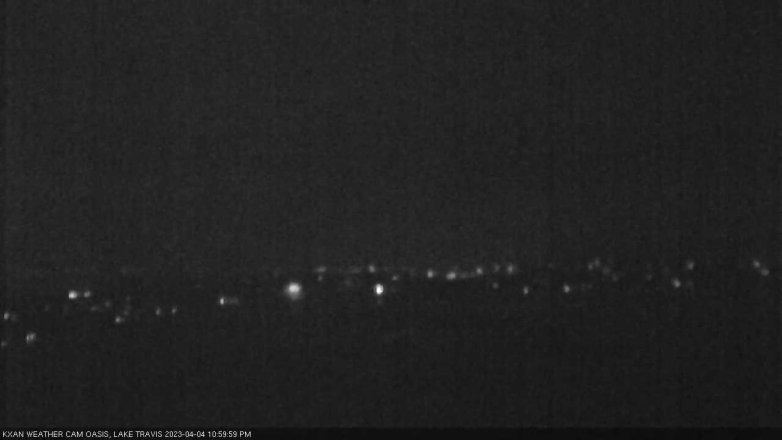 Lake Travis webcam, April 4, 2023 11:00 PM CT