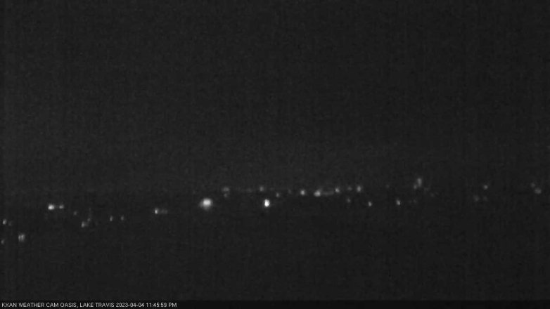 Lake Travis webcam, April 4, 2023 11:45 PM CT
