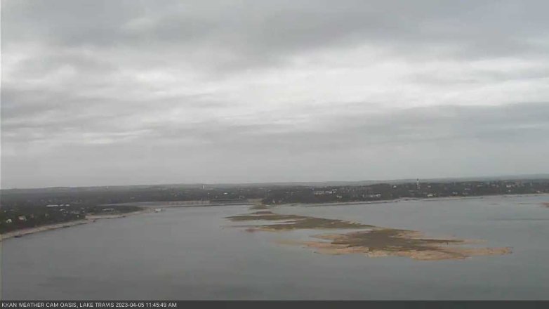 Lake Travis webcam, April 5, 2023 11:45 AM CT