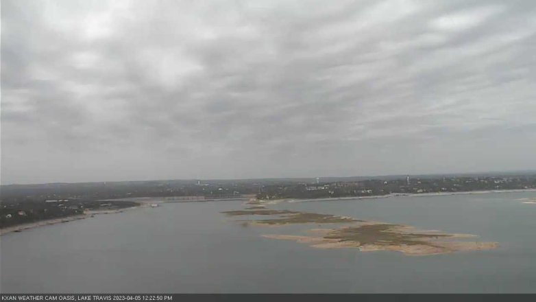 Lake Travis webcam, April 5, 2023 12:25 PM CT