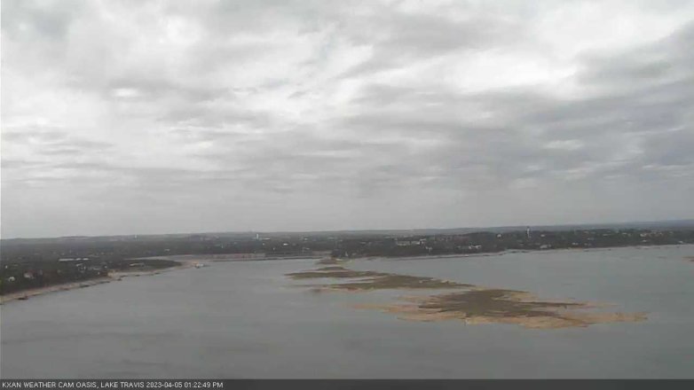 Lake Travis webcam, April 5, 2023 1:25 PM CT