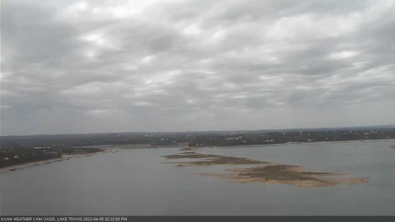 Lake Travis webcam, April 5, 2023 2:25 PM CT