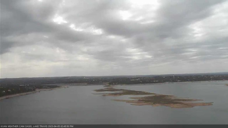 Lake Travis webcam, April 5, 2023 2:45 PM CT