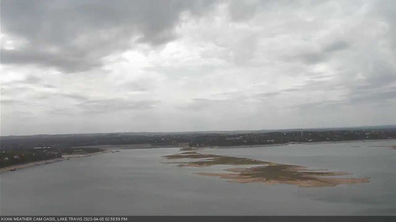 Lake Travis webcam, April 5, 2023 3:00 PM CT