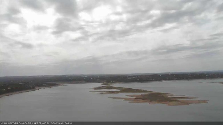 Lake Travis webcam, April 5, 2023 3:25 PM CT