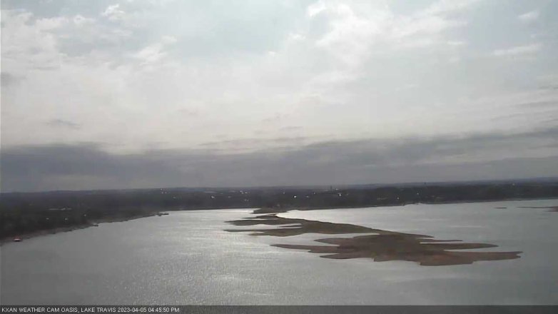 Lake Travis webcam, April 5, 2023 4:45 PM CT
