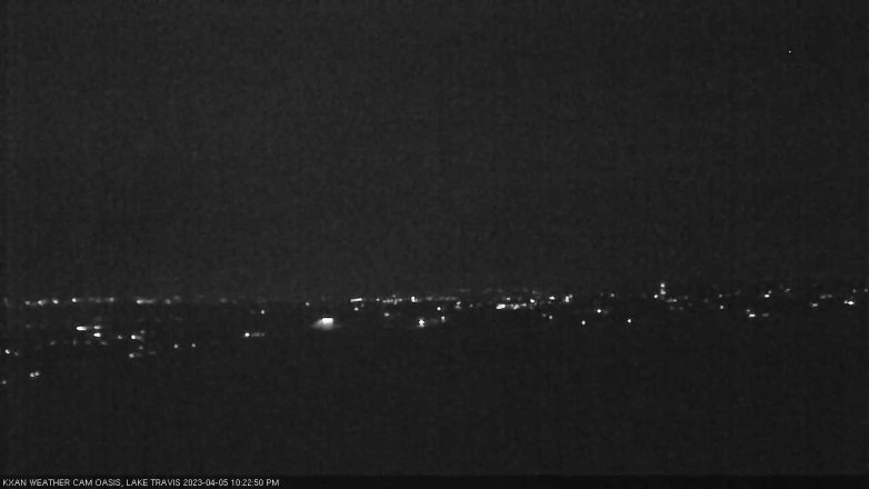 Lake Travis webcam, April 5, 2023 10:25 PM CT
