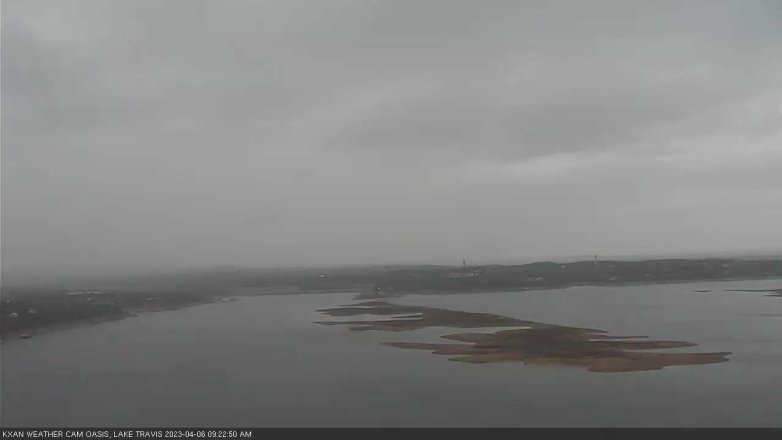 Lake Travis webcam, April 6, 2023 9:25 AM CT