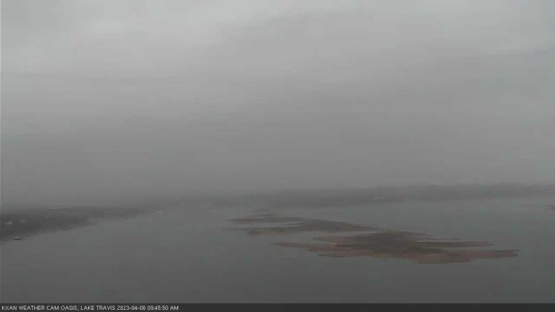 Lake Travis webcam, April 6, 2023 9:45 AM CT