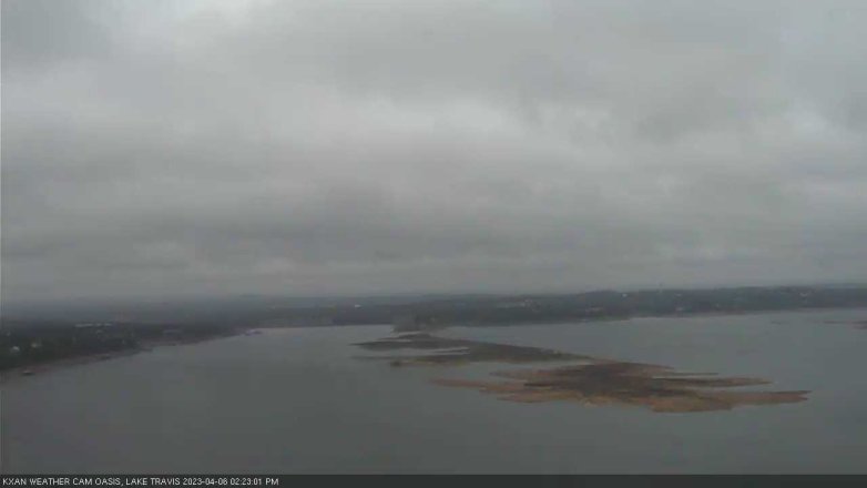Lake Travis webcam, April 6, 2023 2:25 PM CT