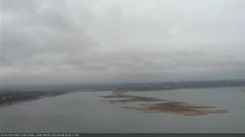 Lake Travis webcam, April 6, 2023 3:00 PM CT